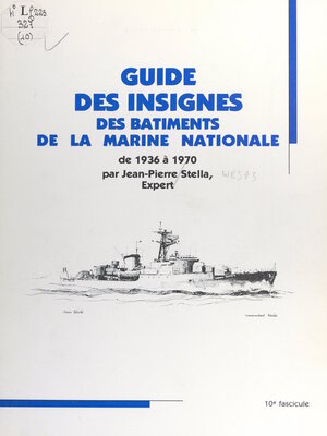 cover image of Guide des insignes des bâtiments de la Marine nationale de 1936 à 1970